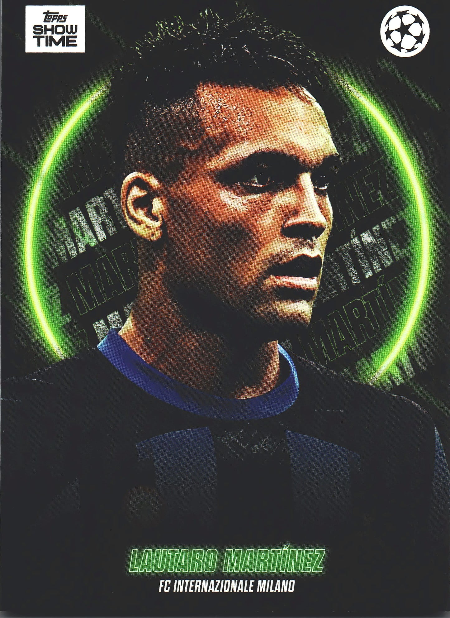 2023 Topps Showtime Lautaro Martinez Inter Milan