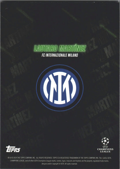 2023 Topps Showtime Lautaro Martinez Inter Milan