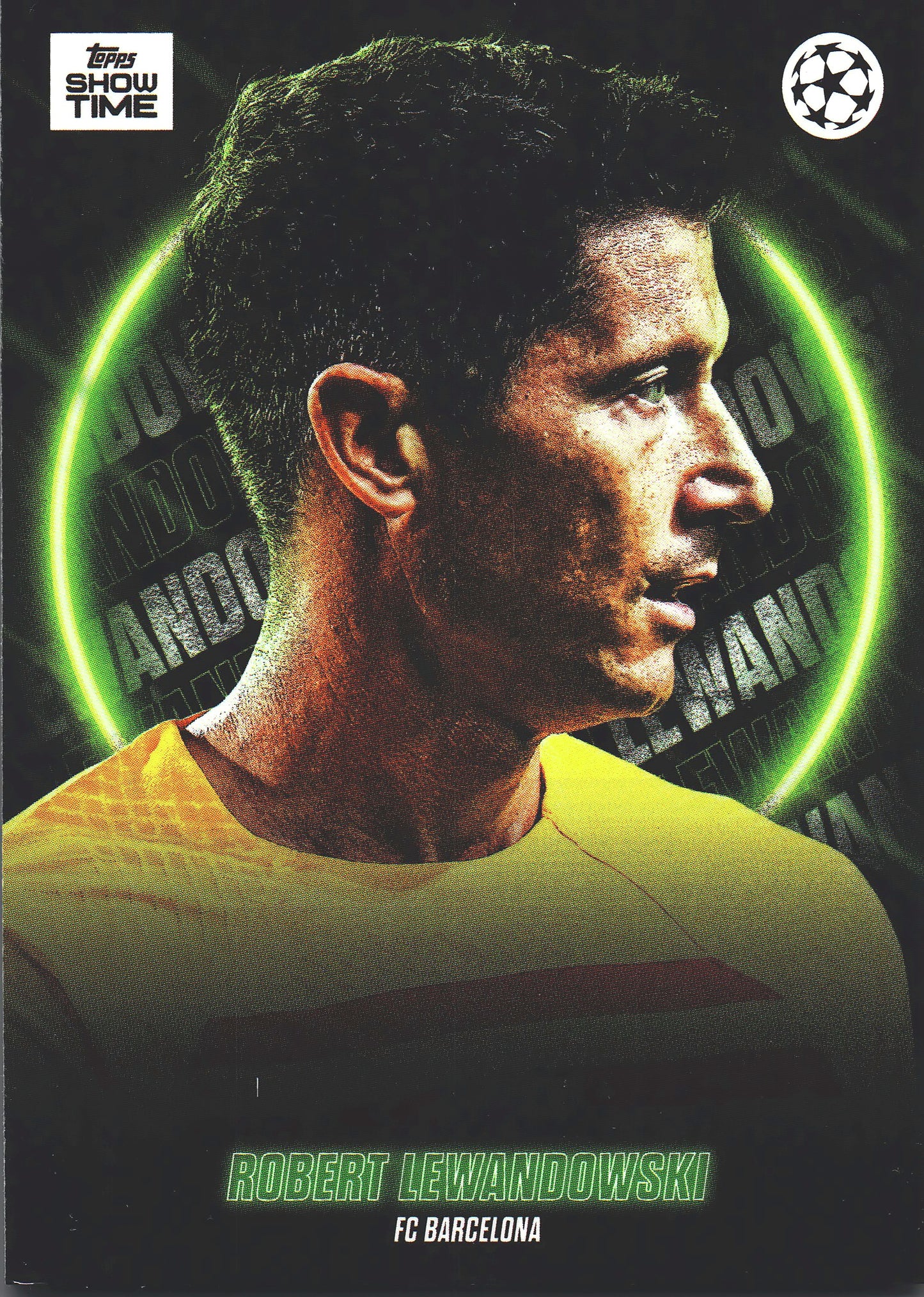 2023 Topps Showtime Robert Lewandowski FC Barcelone