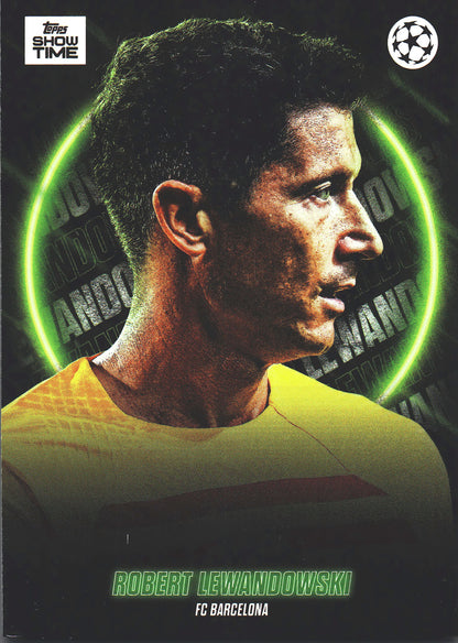 2023 Topps Showtime Robert Lewandowski FC Barcelone