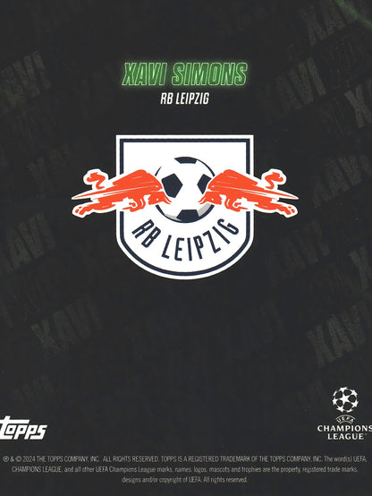 2023 Topps Showtime Xavi Simons RB Leipzig