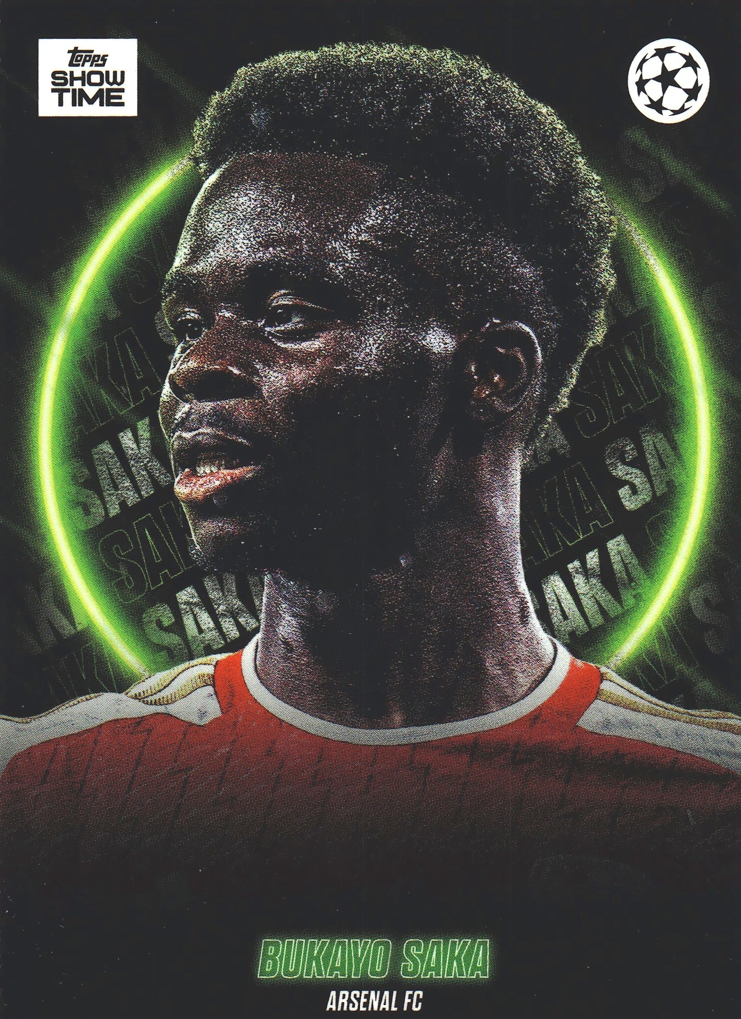 2023 Topps Showtime Bukayo Saka Arsenal