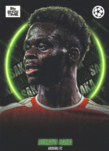 2023 Topps Showtime Bukayo Saka Arsenal