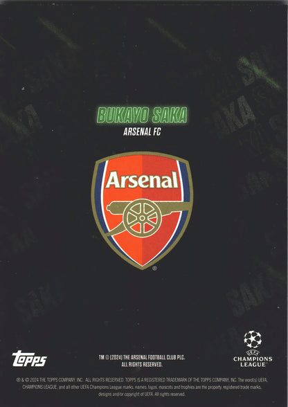 2023 Topps Showtime Bukayo Saka Arsenal