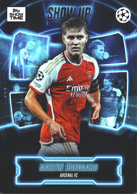 2023 Topps Showtime Martin Odegaard Show Up Arsenal