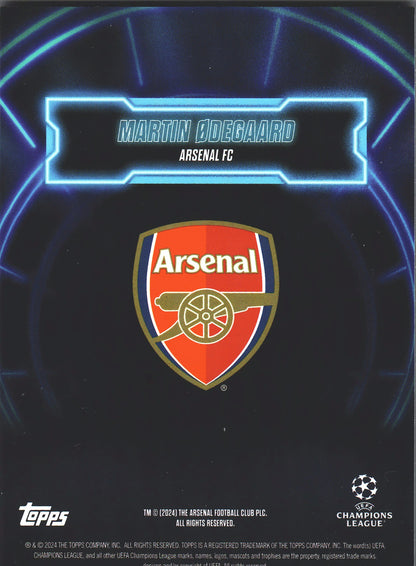 2023 Topps Showtime Martin Odegaard Show Up Arsenal