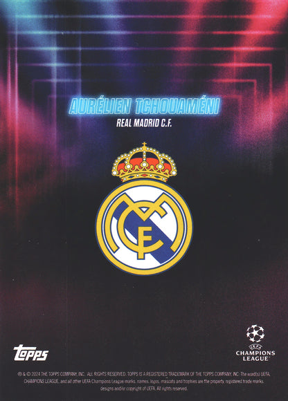 2023 Topps Showtime Aurelien Tchouameni Real Madrid