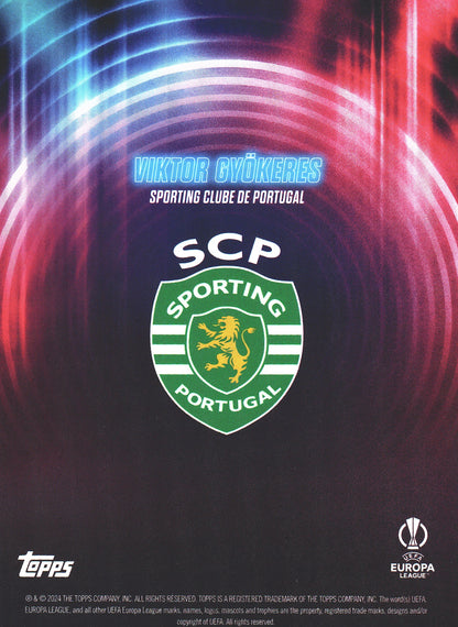 2023 Topps Showtime Viktor Gyokeres Sporting Portugal