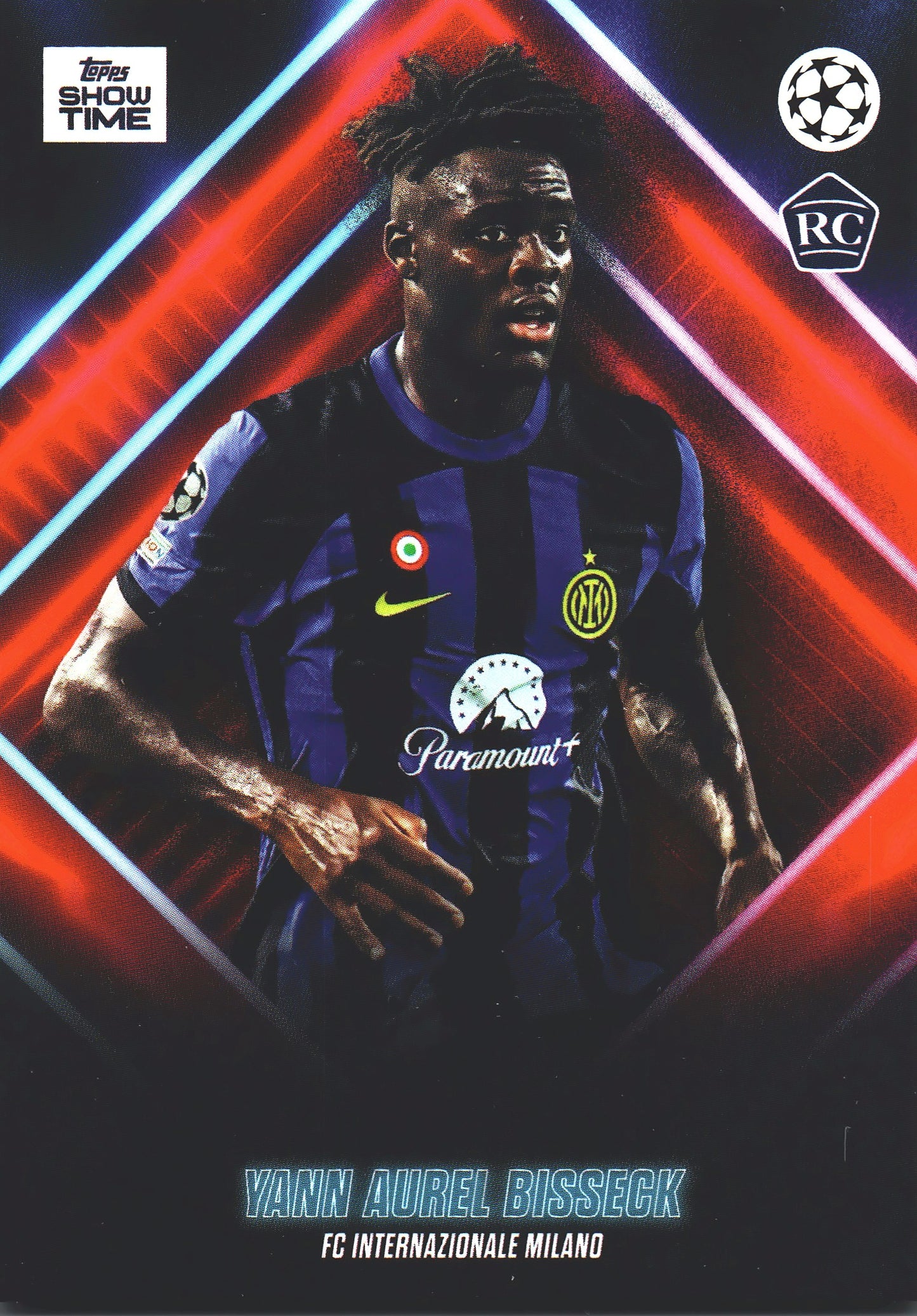 2023 Topps Showtime Yann Aurel Bisseck RC Inter Milan