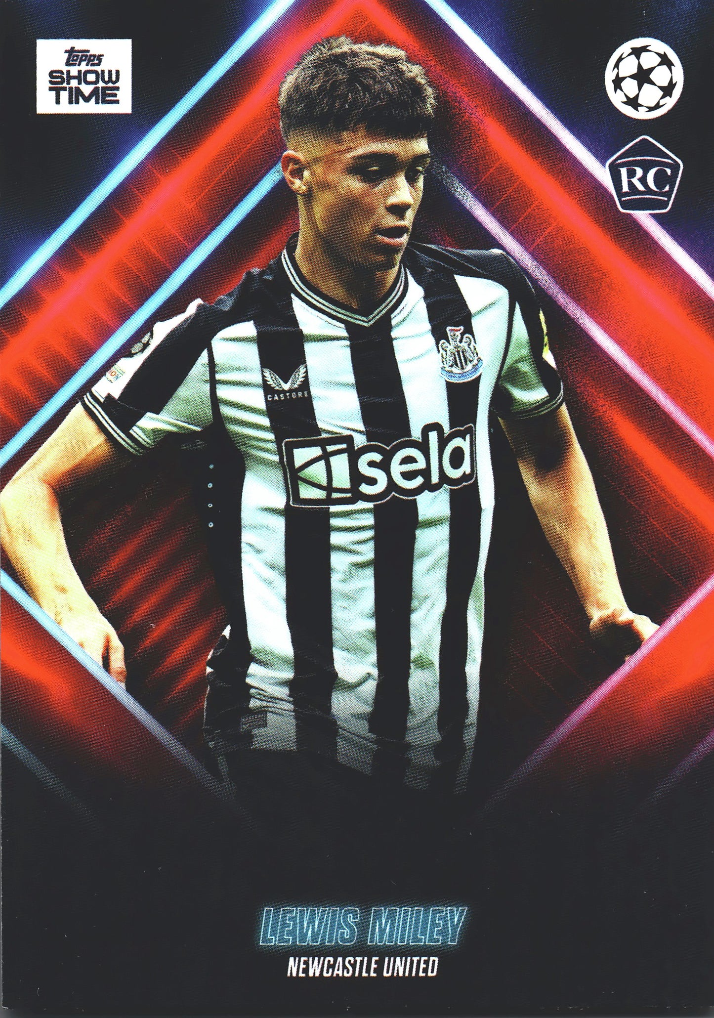 2023 Topps Showtime Lewis Miley RC Newcastle
