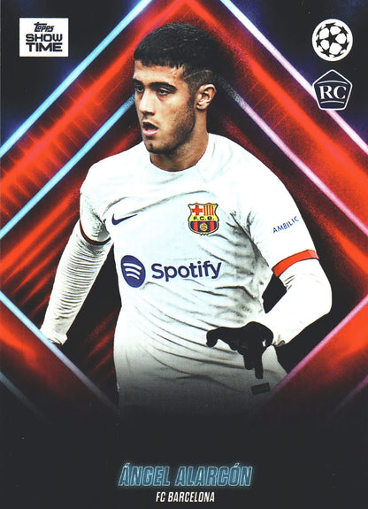 2023 Topps Showtime Angel Alarcon RC FC Barcelone