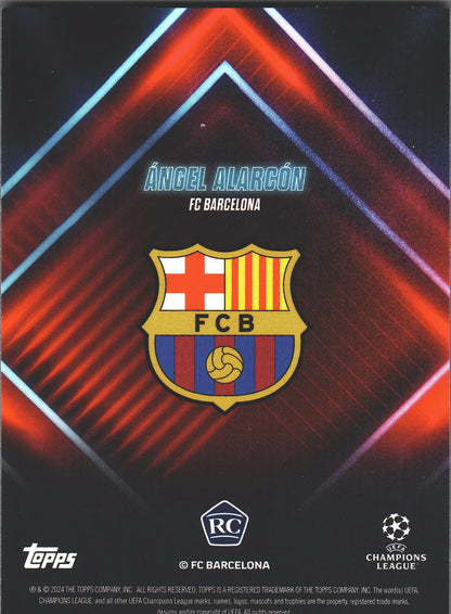 2023 Topps Showtime Angel Alarcon RC FC Barcelone