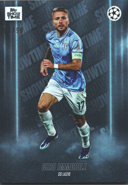 2023 Topps Showtime Ciro Immobile Black /99 Lazio