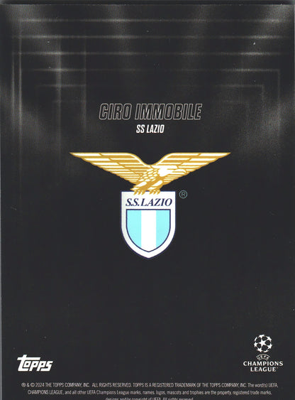 2023 Topps Showtime Ciro Immobile Black /99 Lazio