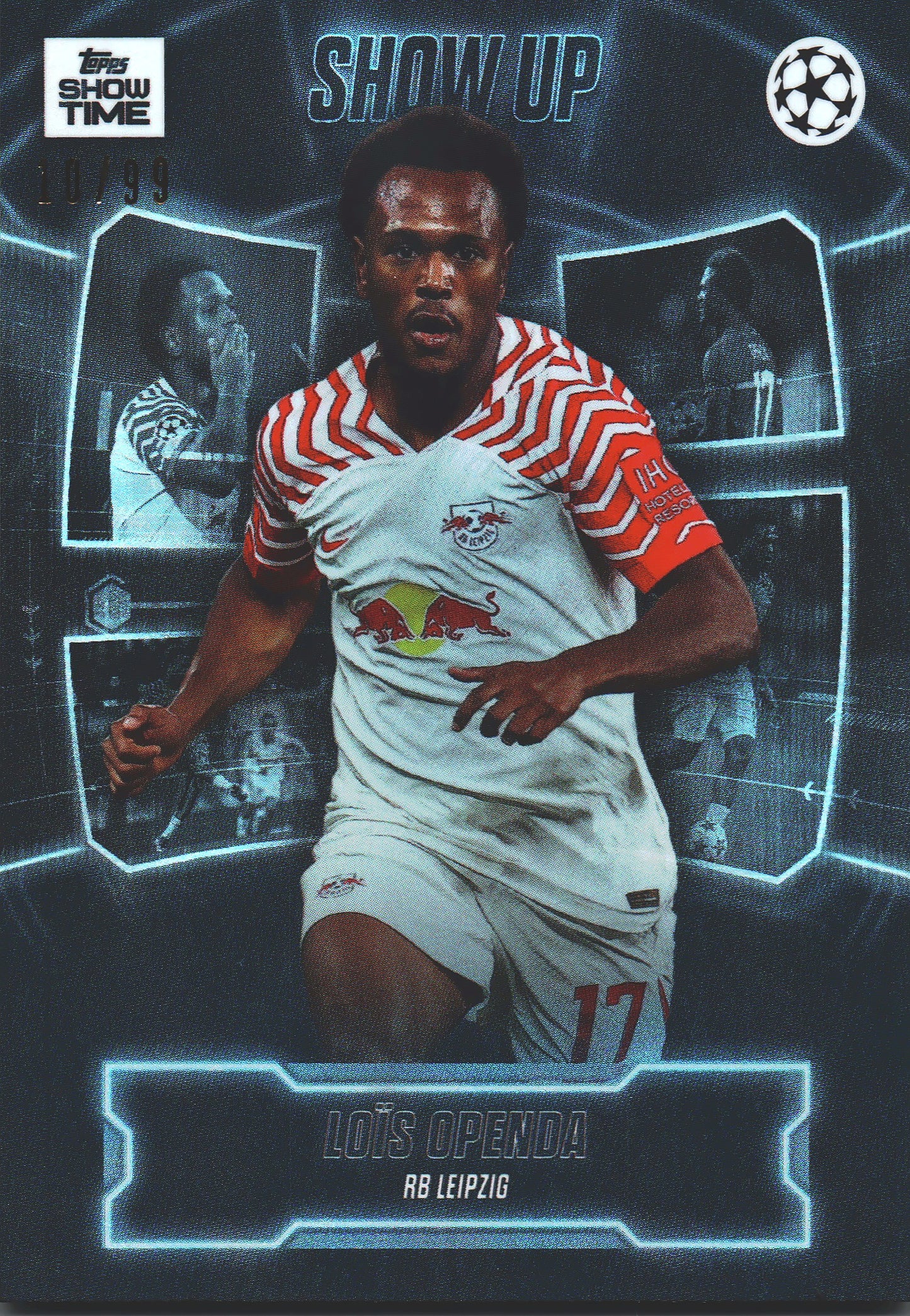 2023 Topps Showtime Lois Openda Show Up Black /99 RB Leipzig