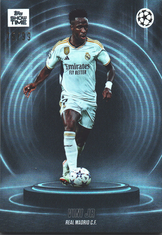 2023 Topps Showtime Vini Jr Black /99 Real Madrid