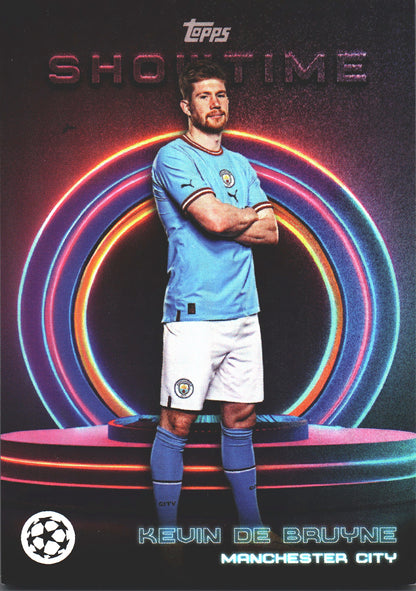 2022 Topps Showtime Kevin De Bruyne Manchester City