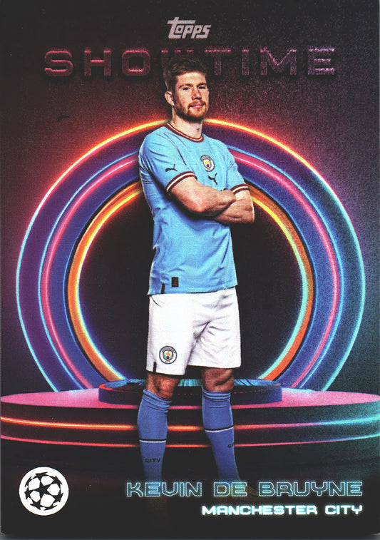 2022 Topps Showtime Kevin De Bruyne Manchester City