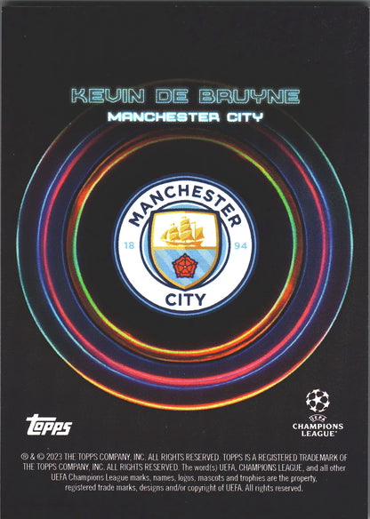2022 Topps Showtime Kevin De Bruyne Manchester City