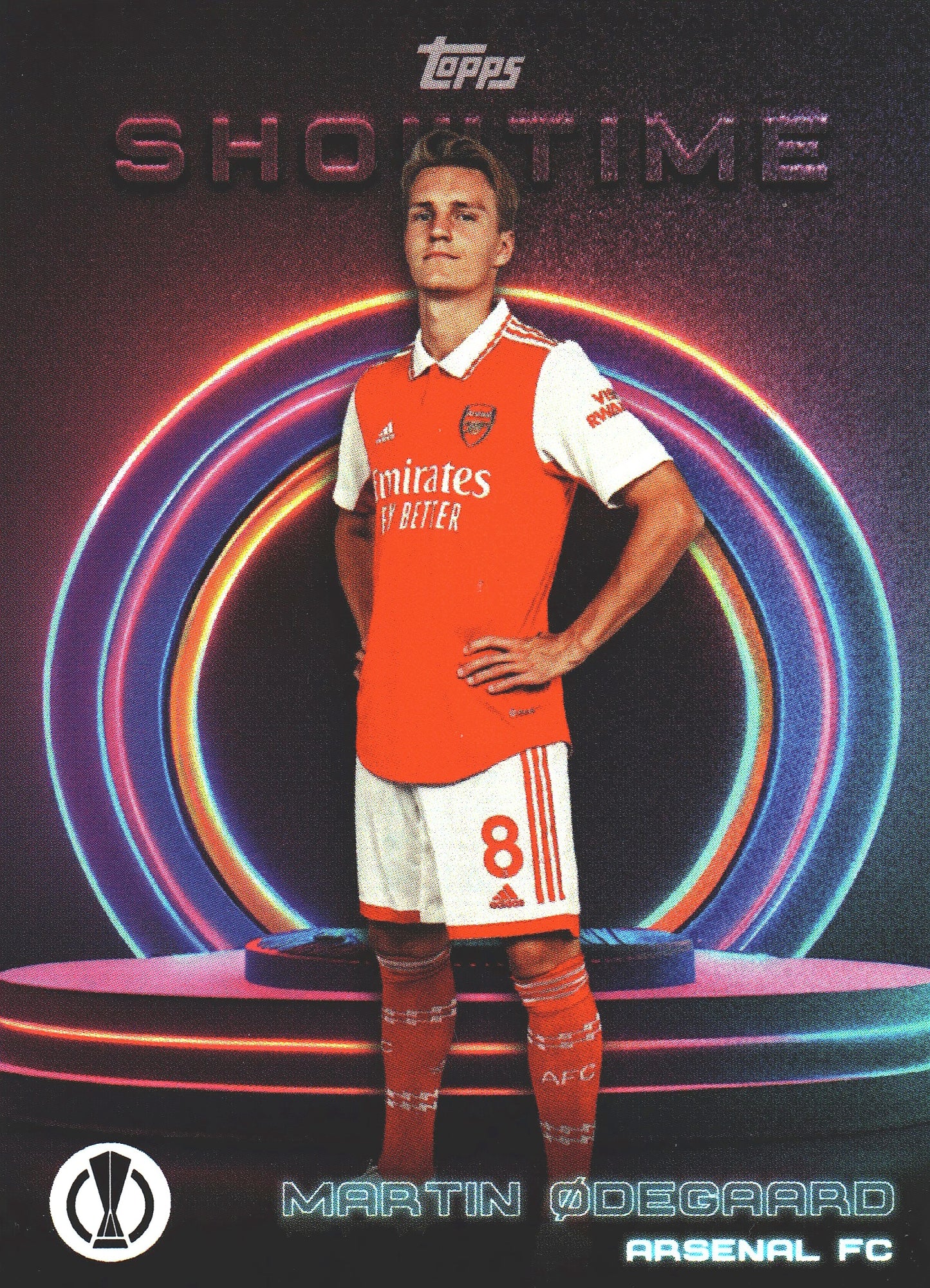 2022 Topps Showtime Martin Odegaard Arsenal FC