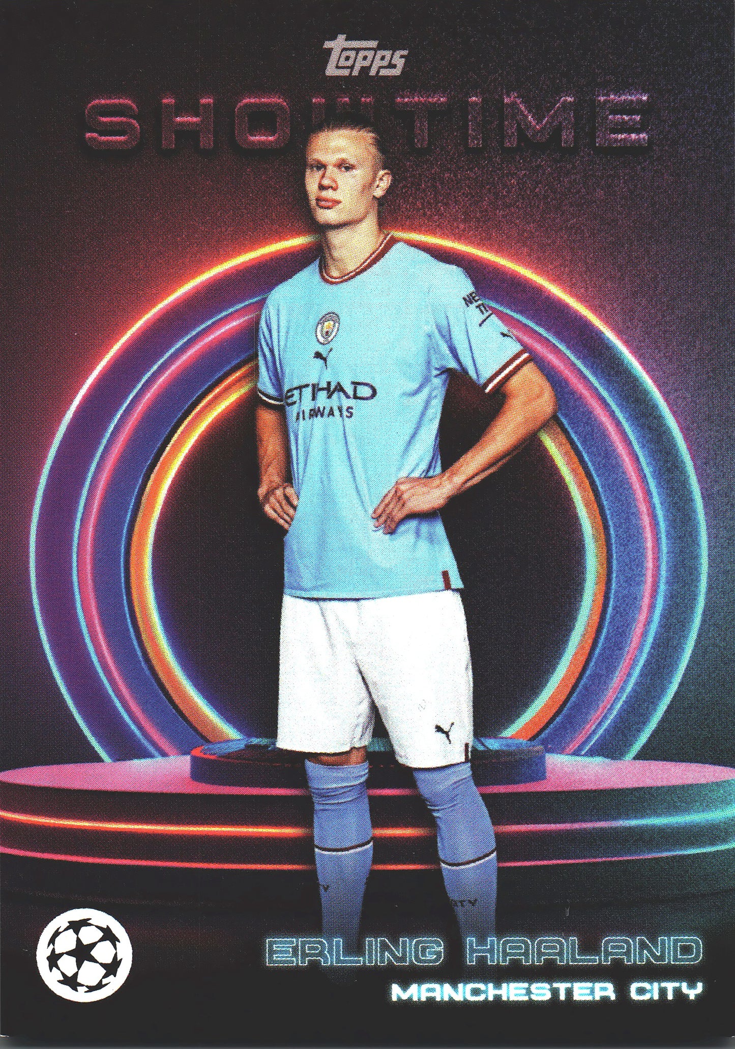 2022 Topps Showtime Erling Haaland Manchester City