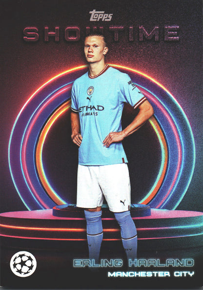 2022 Topps Showtime Erling Haaland Manchester City