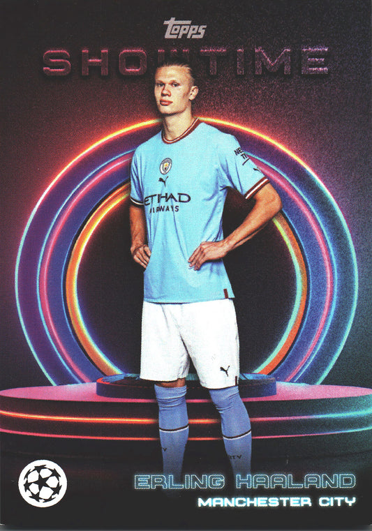 2022 Topps Showtime Erling Haaland Manchester City