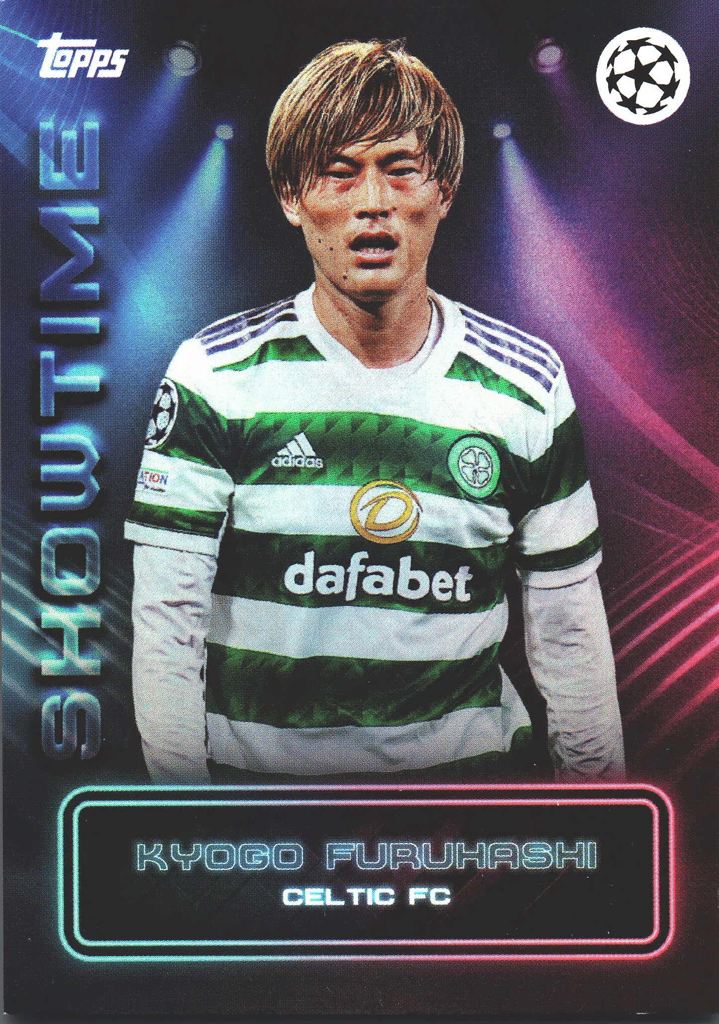 2022 Topps Showtime Kyogo Furuhashi Celtic FC