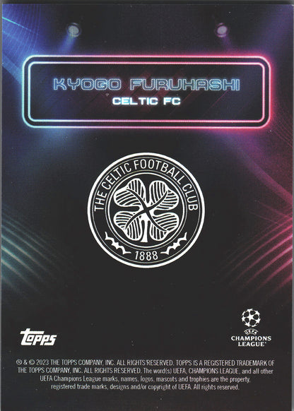 2022 Topps Showtime Kyogo Furuhashi Celtic FC