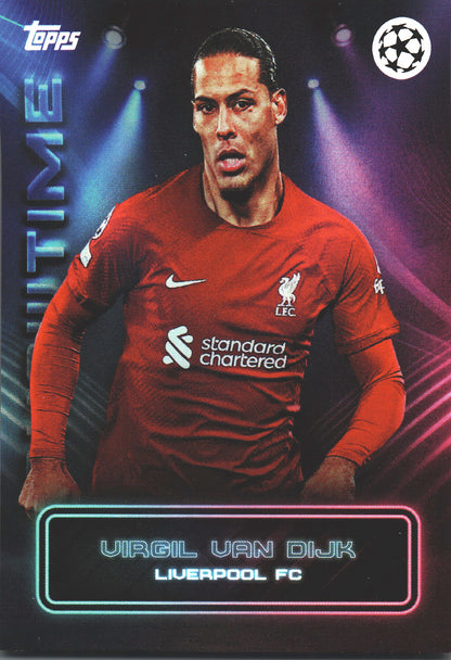 2022 Topps Showtime Virgil van Dijk Liverpool FC