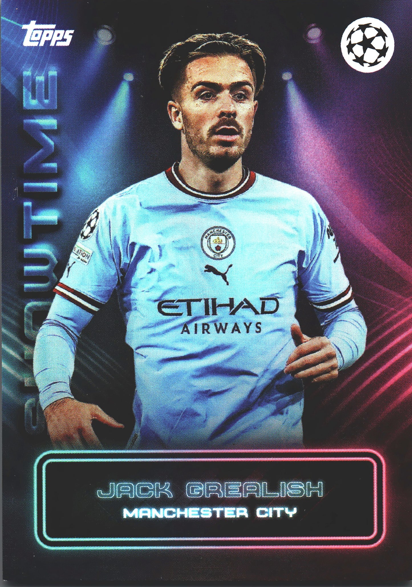 2022 Topps Showtime Jack Grealish Manchester City