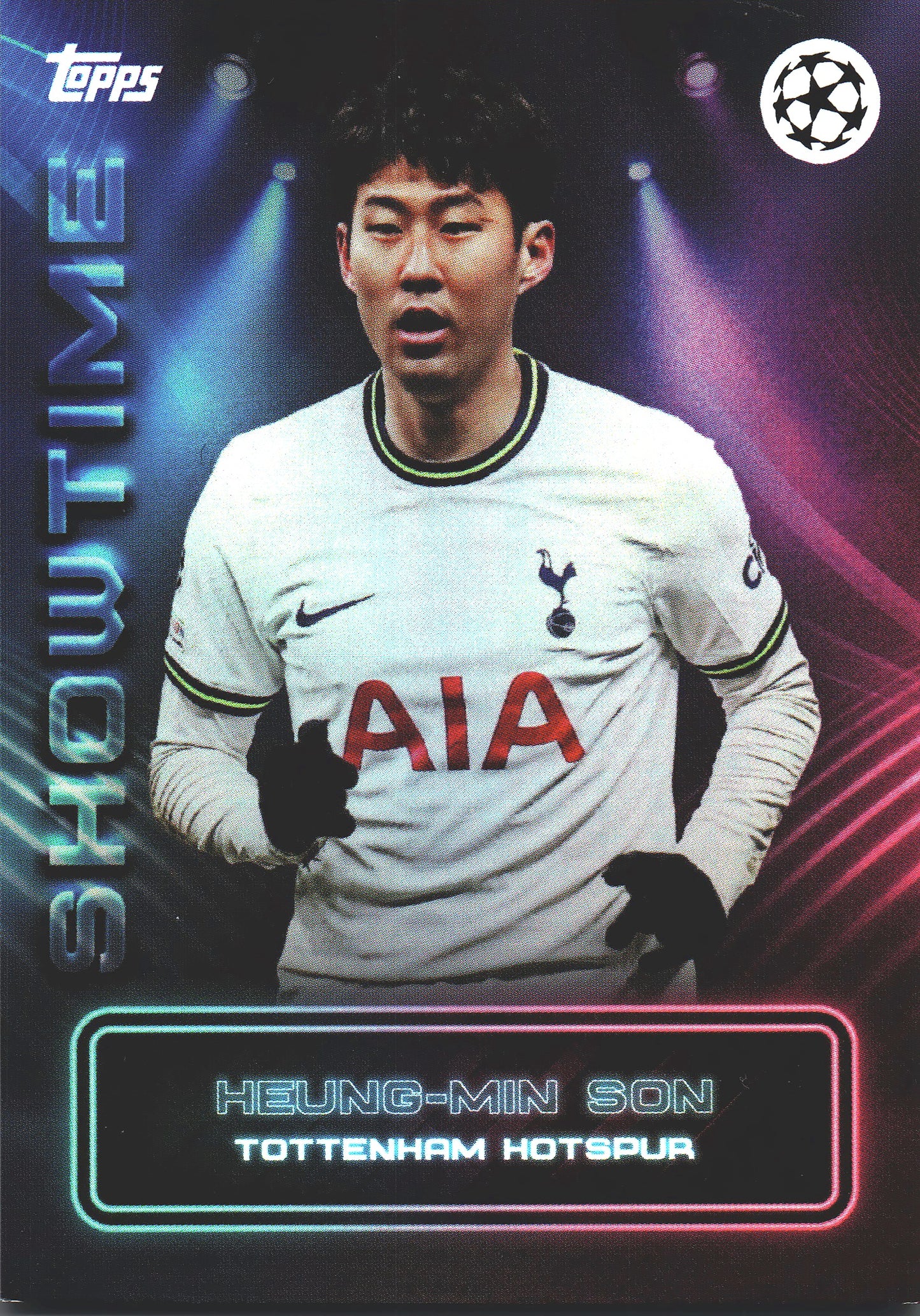 2022 Topps Showtime Heung Min Son Tottenham