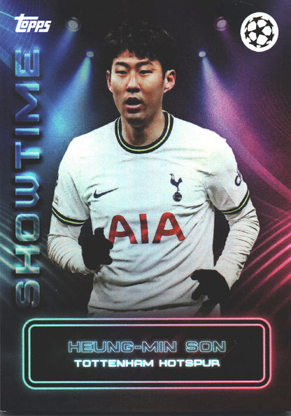 2022 Topps Showtime Heung Min Son Tottenham