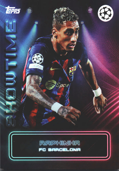 2022 Topps Showtime Raphinha FC Barcelone