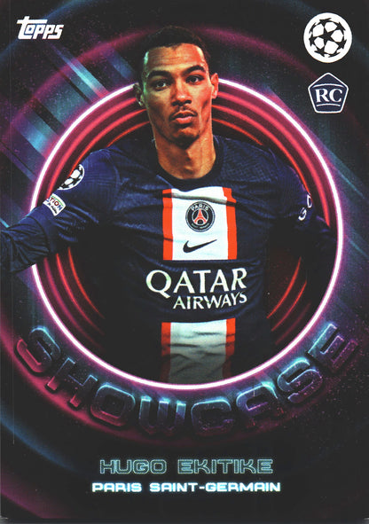 2022 Topps Showtime Hugo Ekitike RC Paris Saint Germain