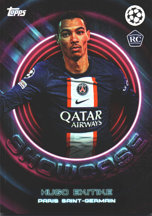 2022 Topps Showtime Hugo Ekitike RC Paris Saint Germain