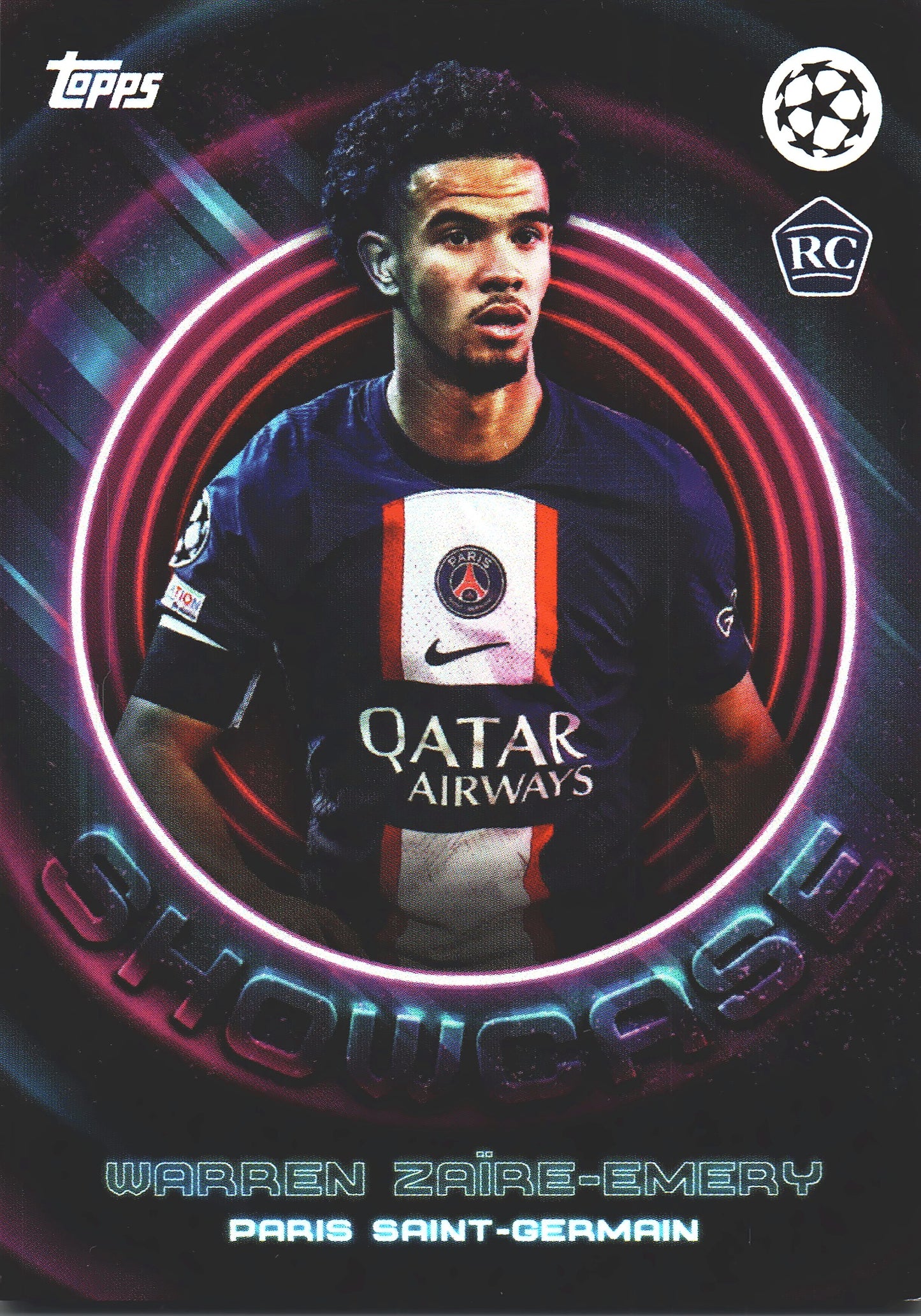 2022 Topps Showtime Warren Zaire-Emery RC Paris Saint Germain