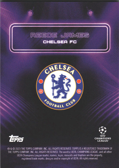2022 Topps Showtime Reece James Purple /25 Chelsea