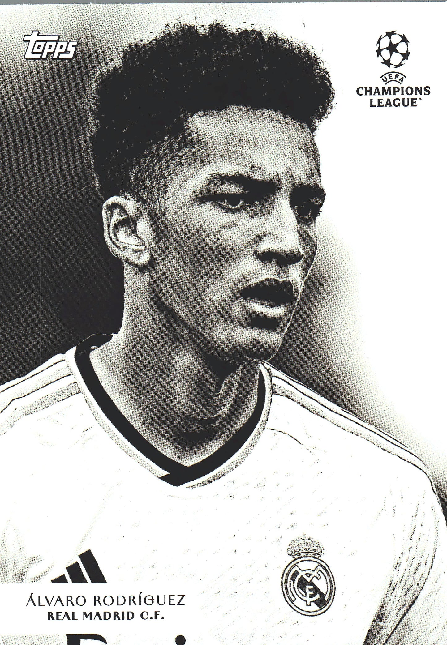 2023 Topps Simplicidad UCC Alvaro Rodriguez Real Madrid