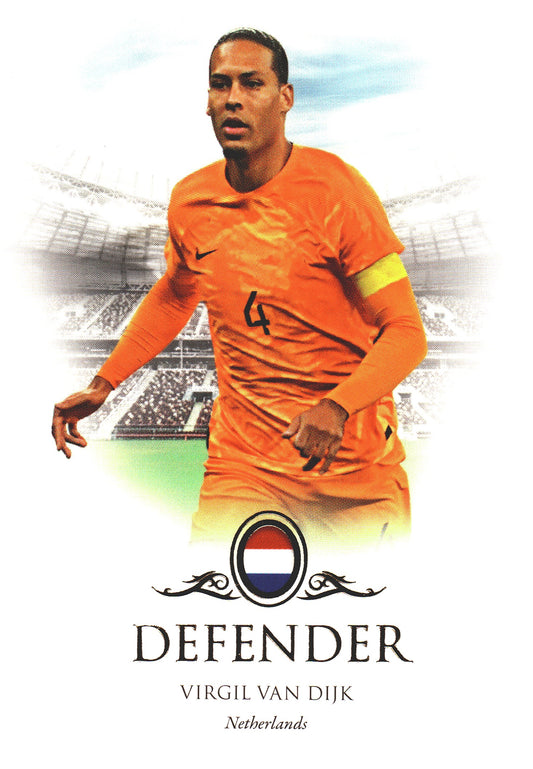2023 Futera Unique Virgil van Dijk #29 Pays Bas