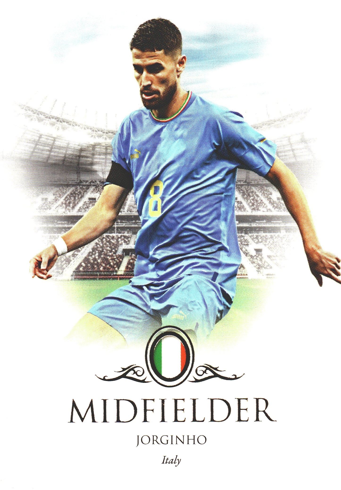 2023 Futera Unique Jorginho #45 Italie