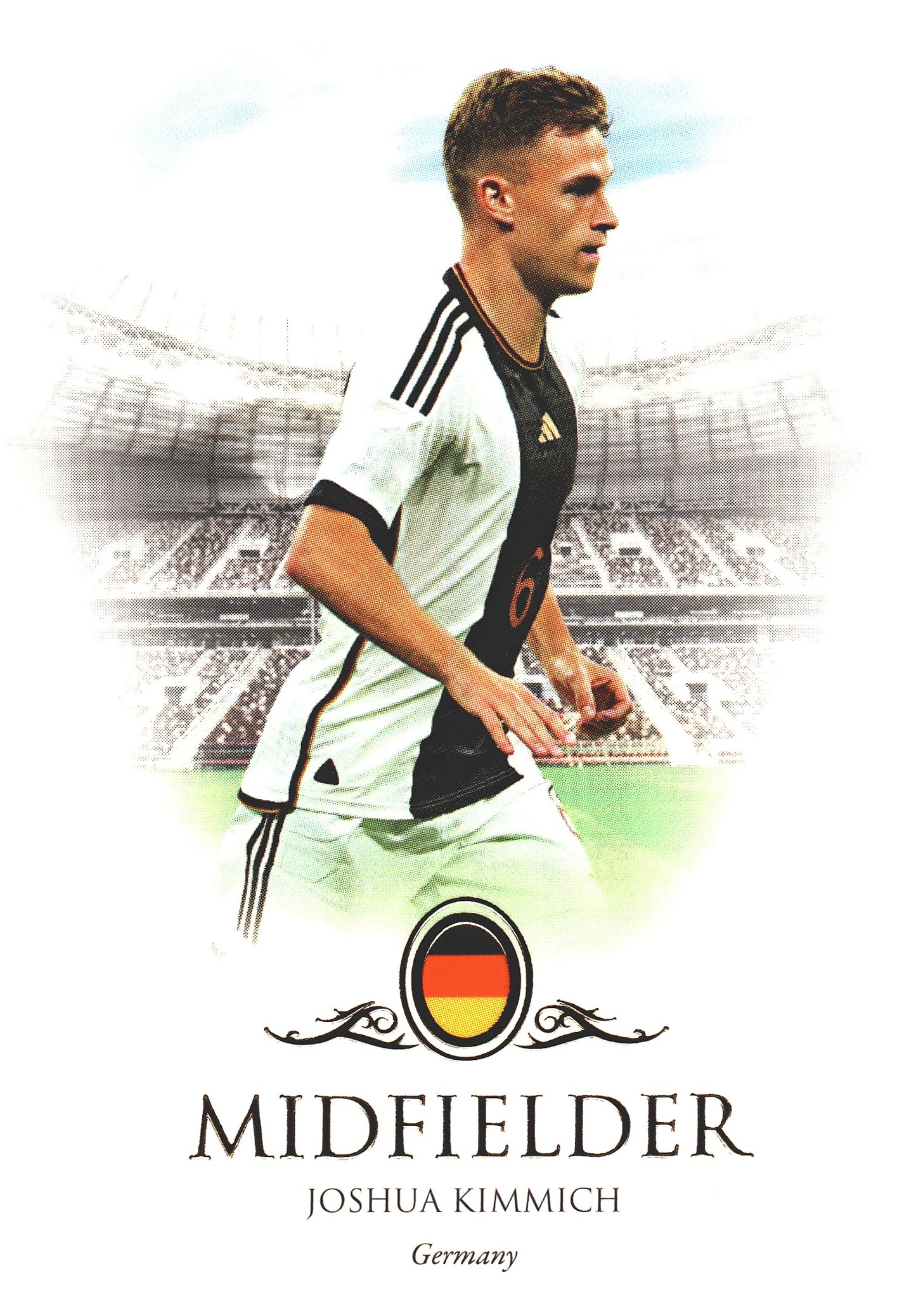 2023 Futera Unique Joshua Kimmich #36 Allemagne