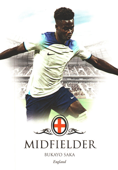 2023 Futera Unique Bukayo Saka #54 Angleterre
