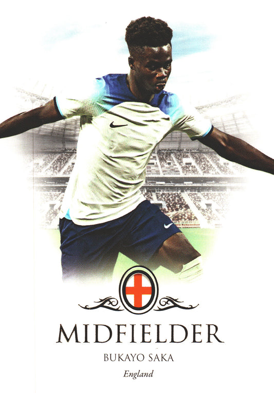 2023 Futera Unique Bukayo Saka #54 Angleterre