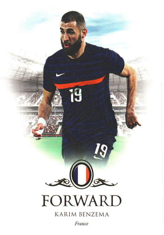 2023 Futera Unique Karim Benzema #62 France