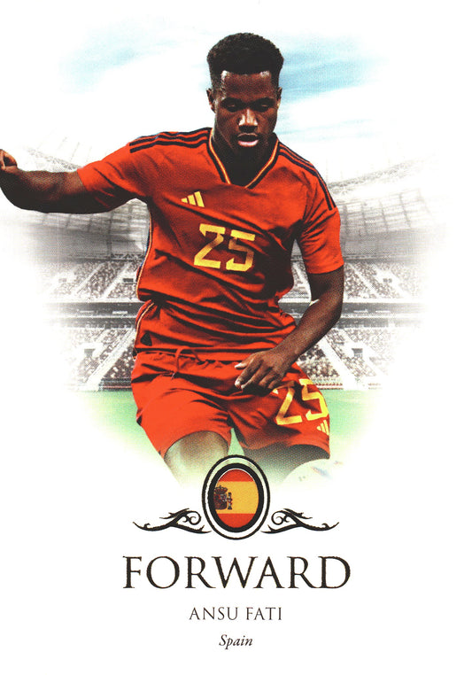 2023 Futera Unique Ansu Fati #65 Espagne