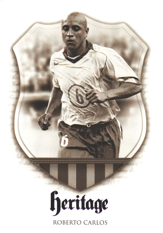 2023 Futera Unique Roberto Carlos Heritage Purple /29 Bresil