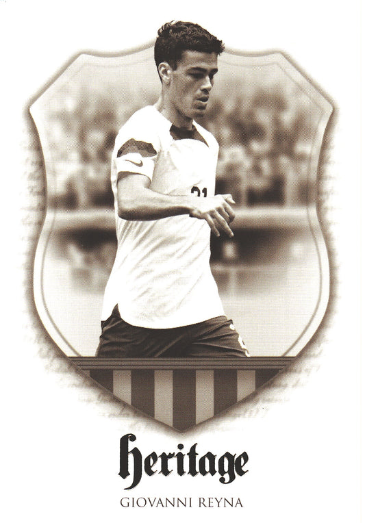 2023 Futera Unique Giovanni Reyna Heritage Gold /40 #HG097 USA