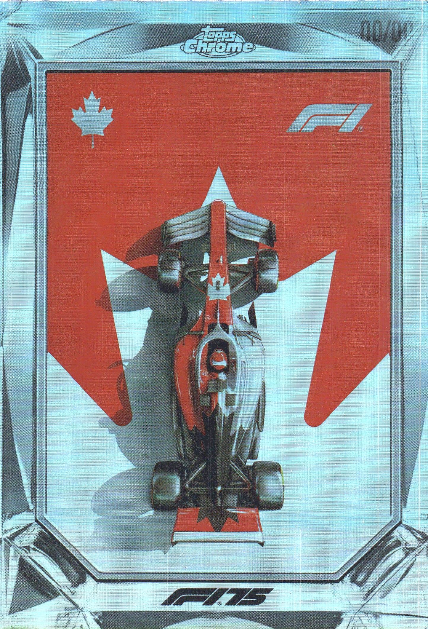 2025 Topps Chrome Formula 1 Diamond Drives Formula 1 Canadian Tribute Collector's Edition #F175-1