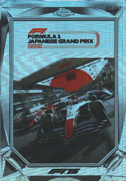 2025 Topps Chrome Formula 1 Diamond Drives Formula 1 Japanese Grand Prix 2024 #F175-3